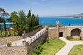 Agropoli Castello Angioino Aragonese a Salerno Royalty Free Stock Photo